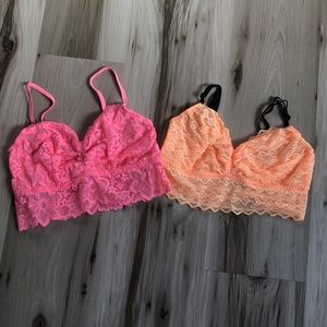 💥NWOT💥 VS Pink Bralettes (lot of 2)